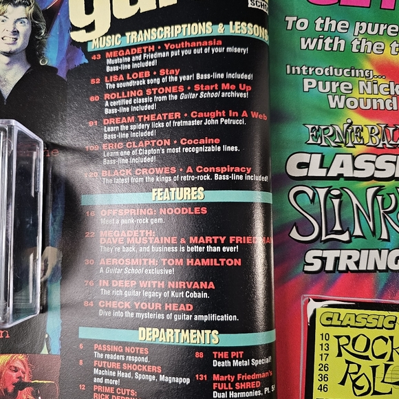 Vintage Guitar School Magazine January 1995 - Picture 5 of 7